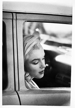Marilyn Monroe dans The Misfits, photographie de portrait de célébrités en noir et blanc 