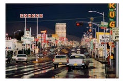 Route 66, Albuquerque, New Mexico, Landscape Color Photography, a/p, 50" x 70"