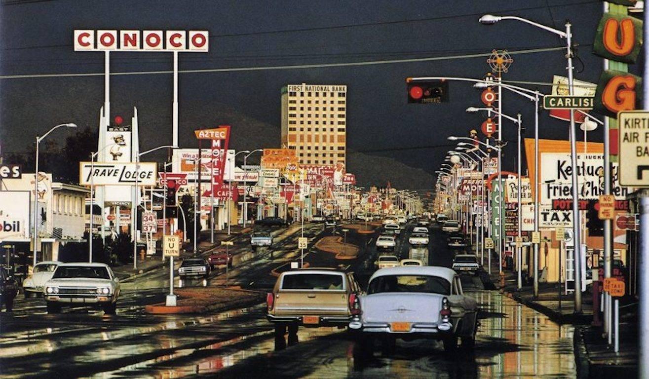 Route 66, Albuquerque, New Mexico - Photograph by Ernst Haas