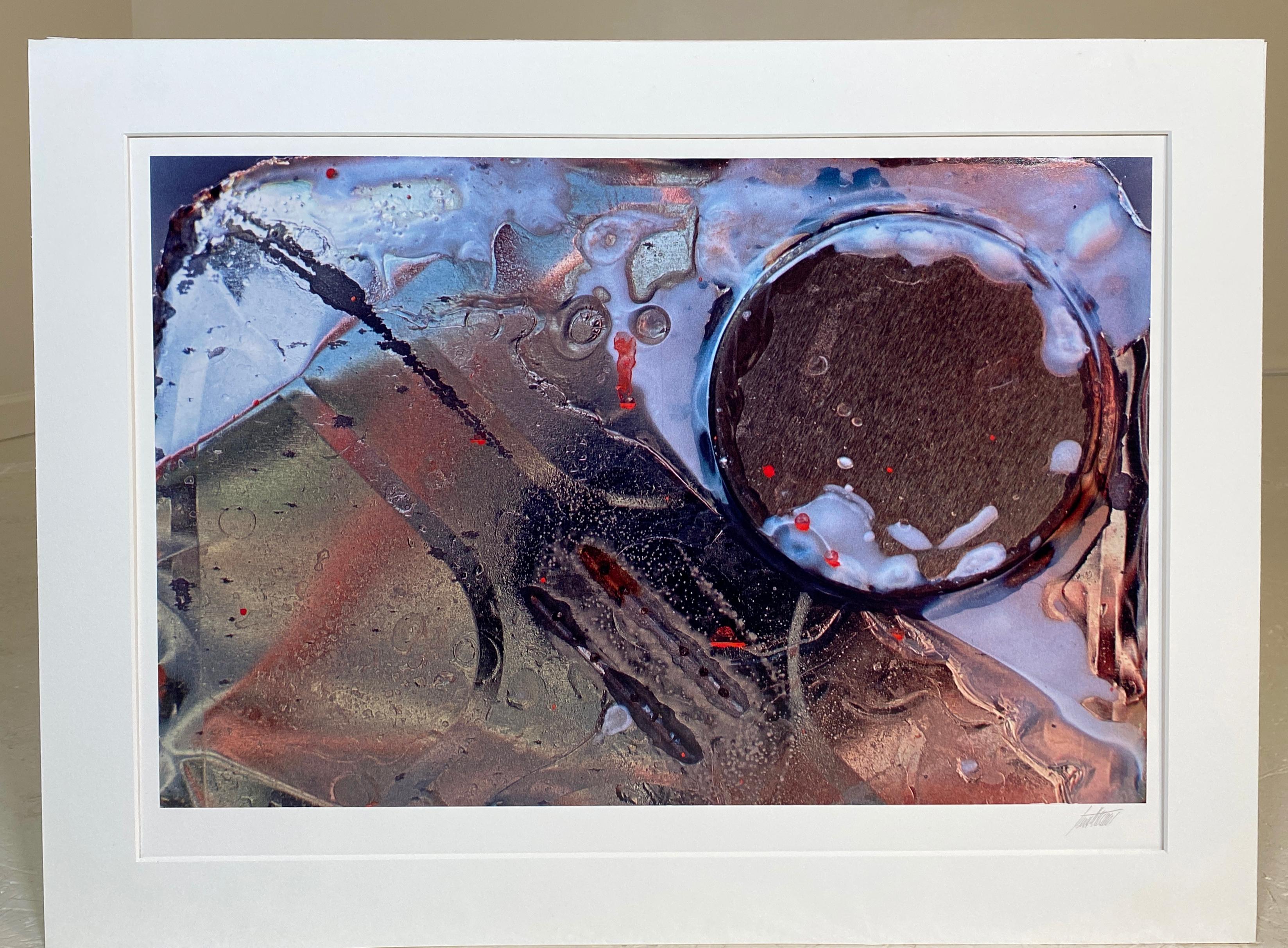 Ernst Haas 1981 Can of Paint Dye Transfer Signiert Wandfotografie Kunst (Moderne) im Angebot