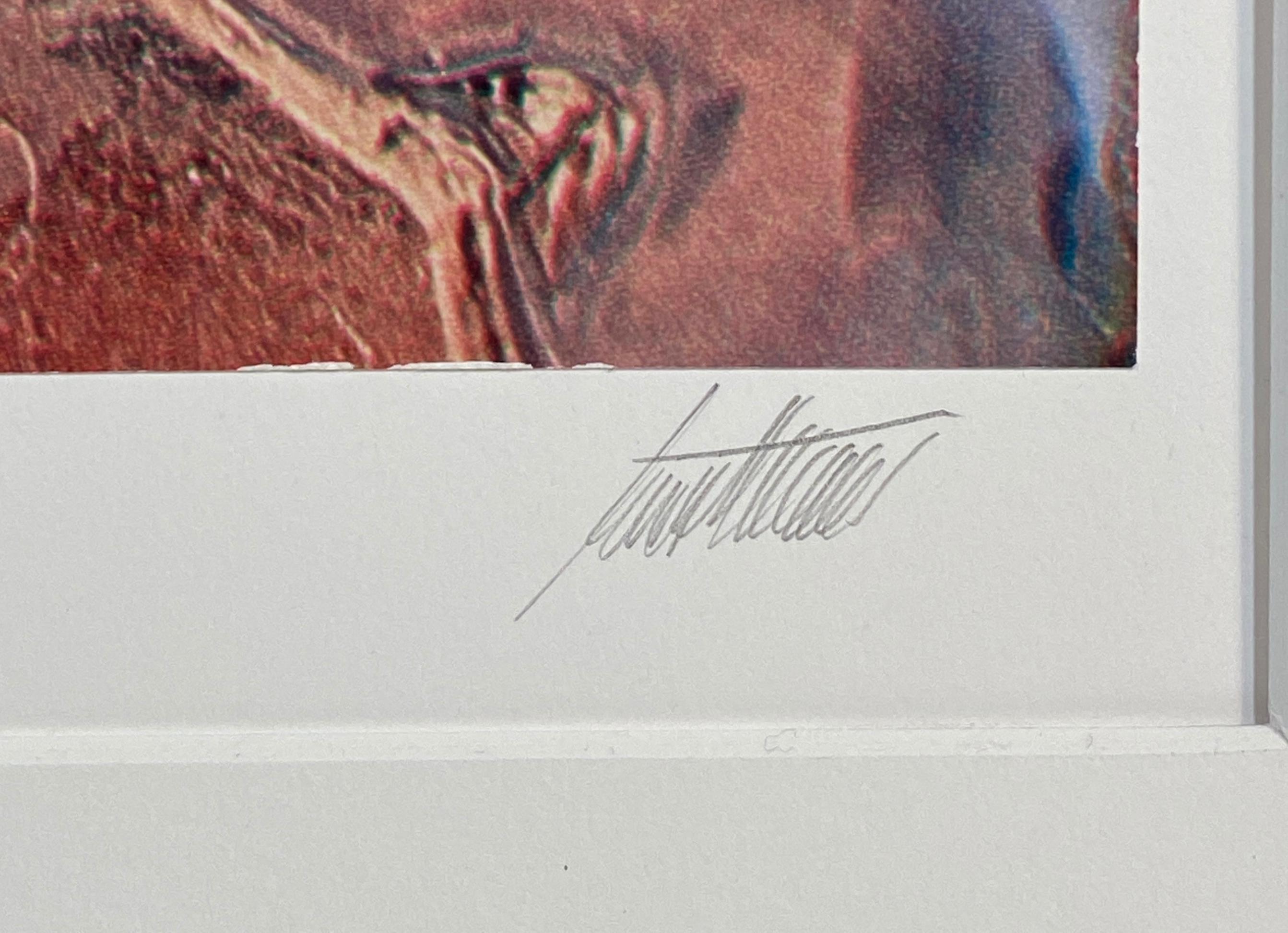 Ernst Haas 1981 Can of Paint Dye Transfer Signiert Wandfotografie Kunst (Ende des 20. Jahrhunderts) im Angebot
