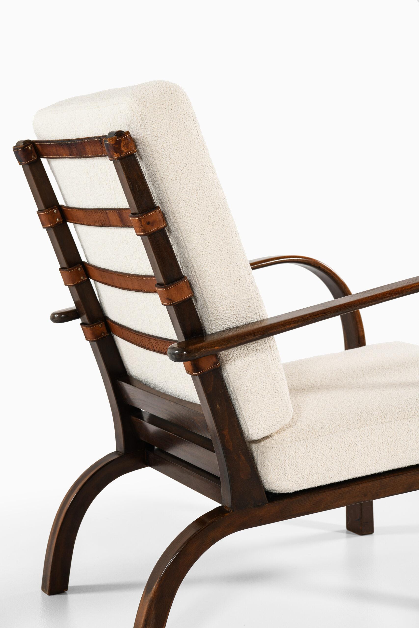 Scandinavian Modern Ernst Heilmann-Sevaldsen Easy Chairs Model FH-7 Produced by Fritz Hansen For Sale