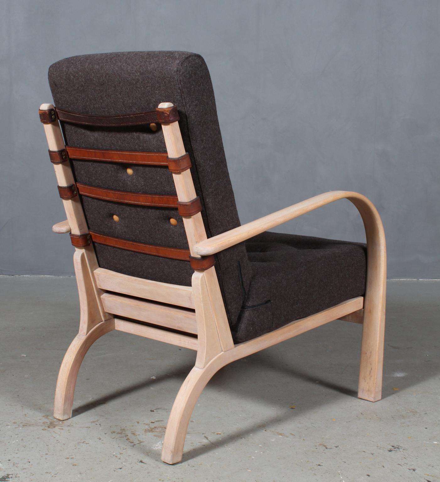 Mid-20th Century Ernst Heilmann Sevaldsen for Fritz Hansen Rare Lounge Chair from the 1930s