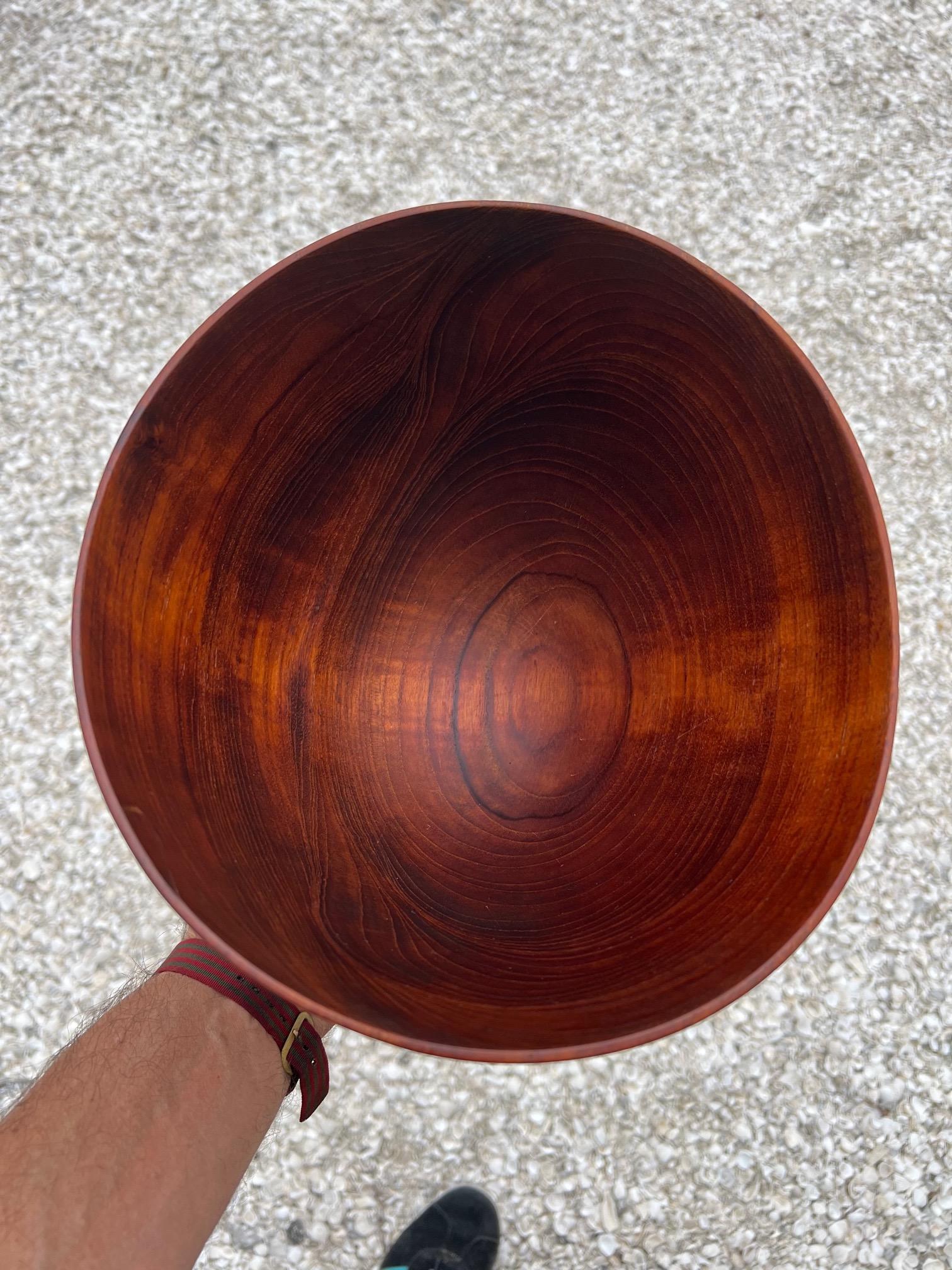 Danish Ernst Henriksen Teak Bowl, circa 1950s For Sale