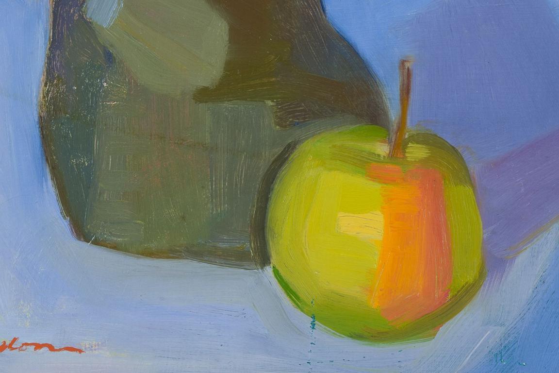 Ernst Ingemansson. Oil on canvas. Modernist still life with woman's bust. In Excellent Condition For Sale In København, Copenhagen