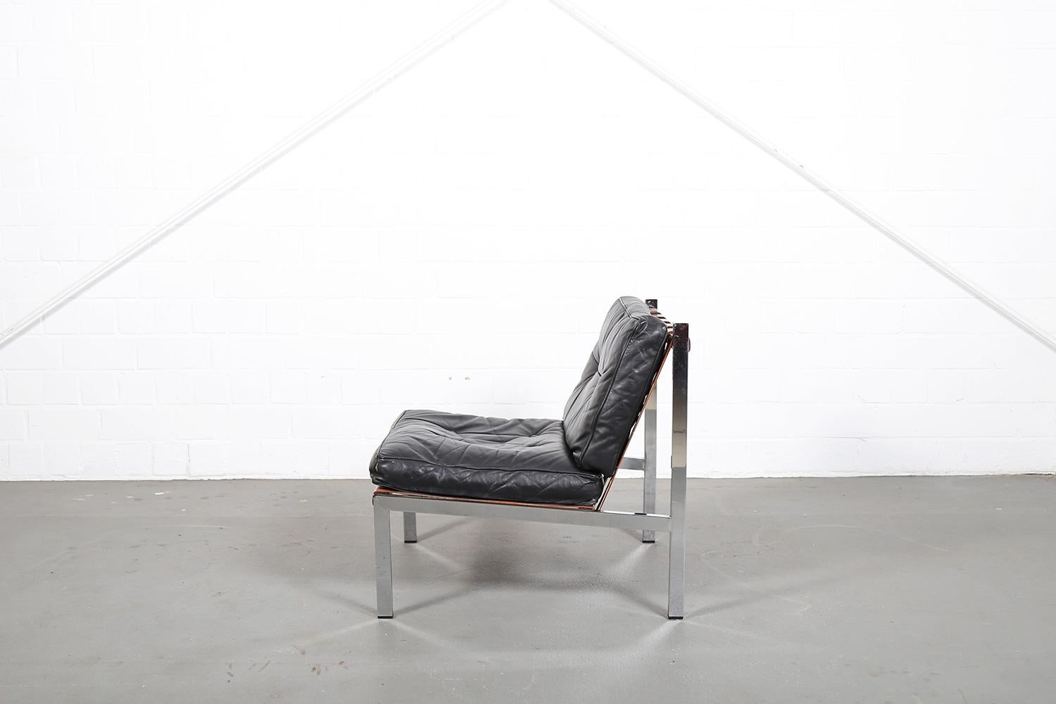 Ernst Josef Althoff Lounge Chair Barcelona Style 60s Mid-Century Modern 4