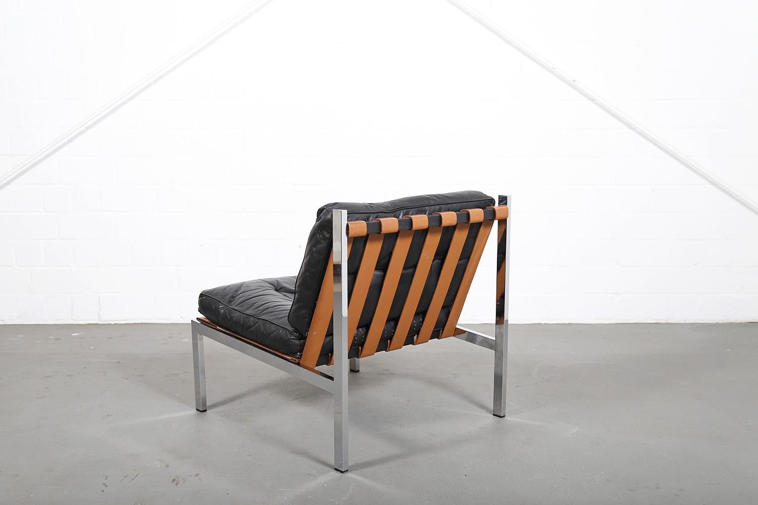 Ernst Josef Althoff Lounge Chair Barcelona Style 60s Mid-Century Modern 5
