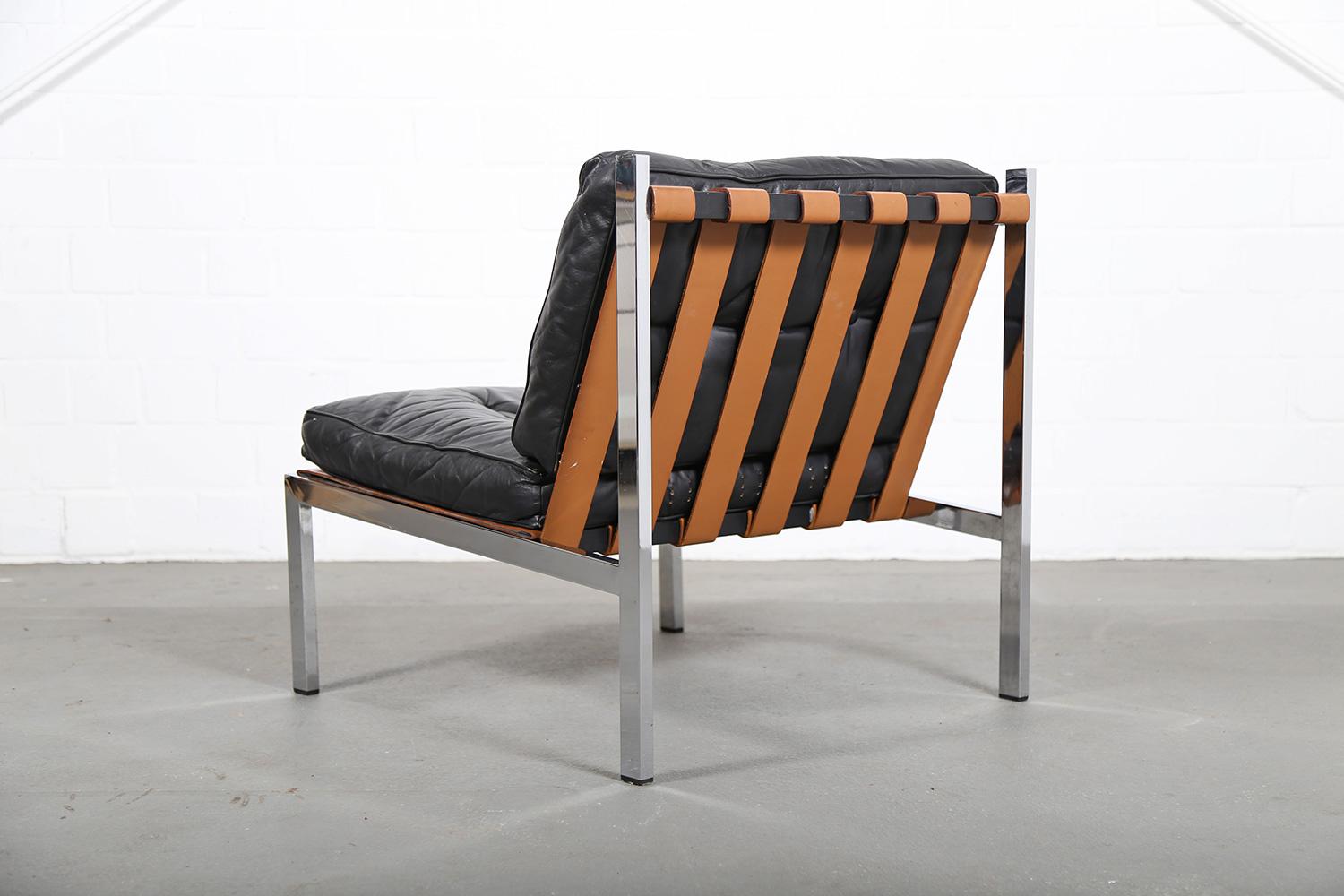 Ernst Josef Althoff Lounge Chair Barcelona Style 60s Mid-Century Modern 6