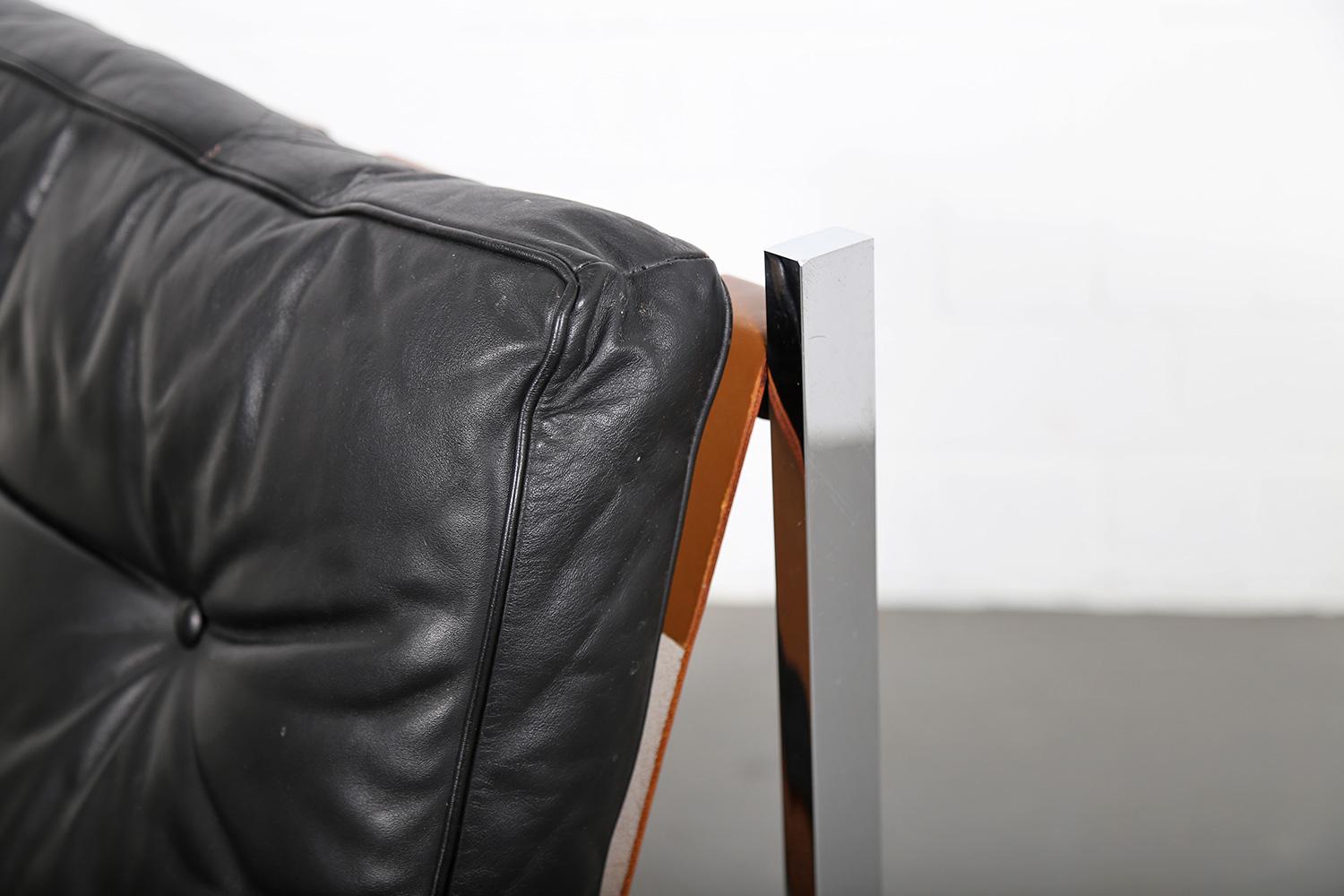 Ernst Josef Althoff Lounge Chair Barcelona Style 60s Mid-Century Modern 1