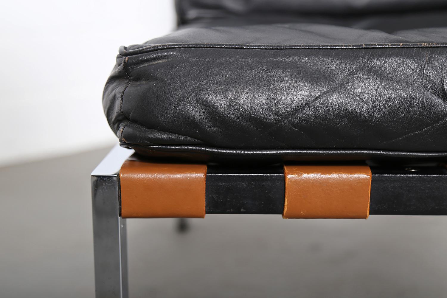 Ernst Josef Althoff Lounge Chair Barcelona Style 60s Mid-Century Modern 3