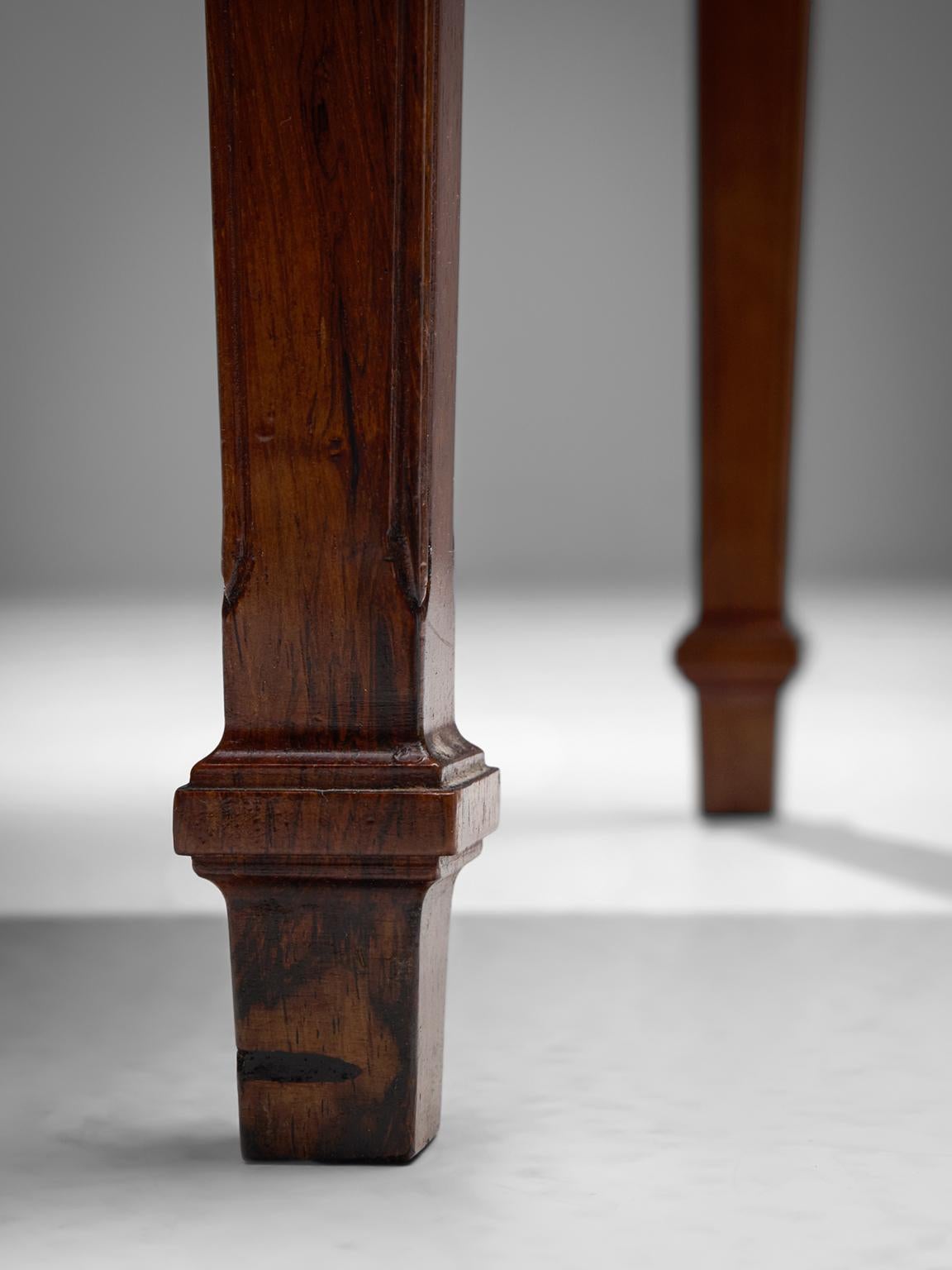 Ernst Kuhn Attributed Dining Chairs in Leather and Solid Rosewood 2
