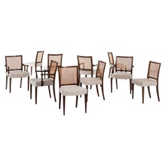 Ernst Kühn Dining Chairs Produced by Lysberg Hansen & Therp in Denmark