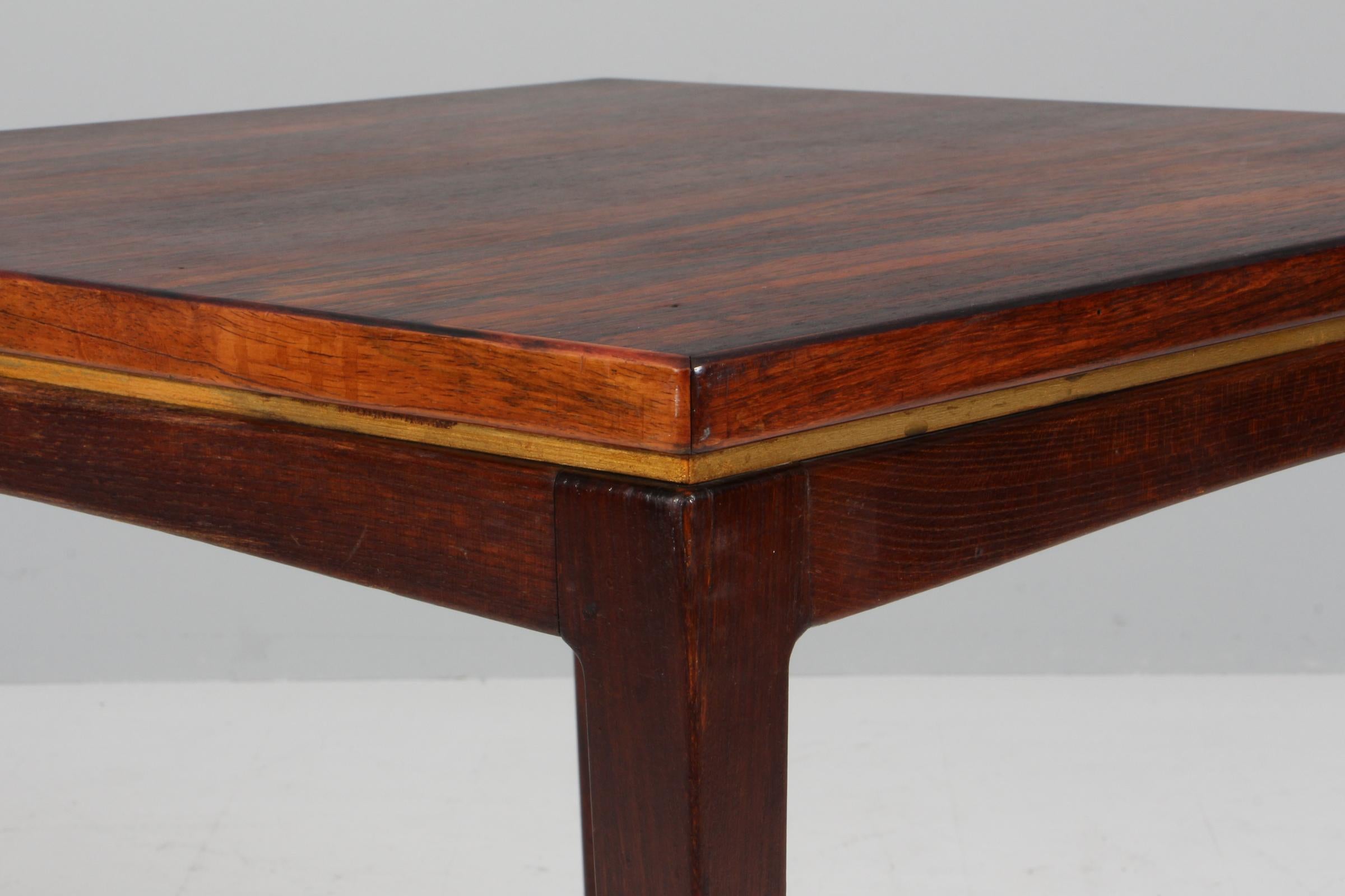 Bois de rose Ernst Kühn, table d'appoint en bois de rose, années 1940 en vente