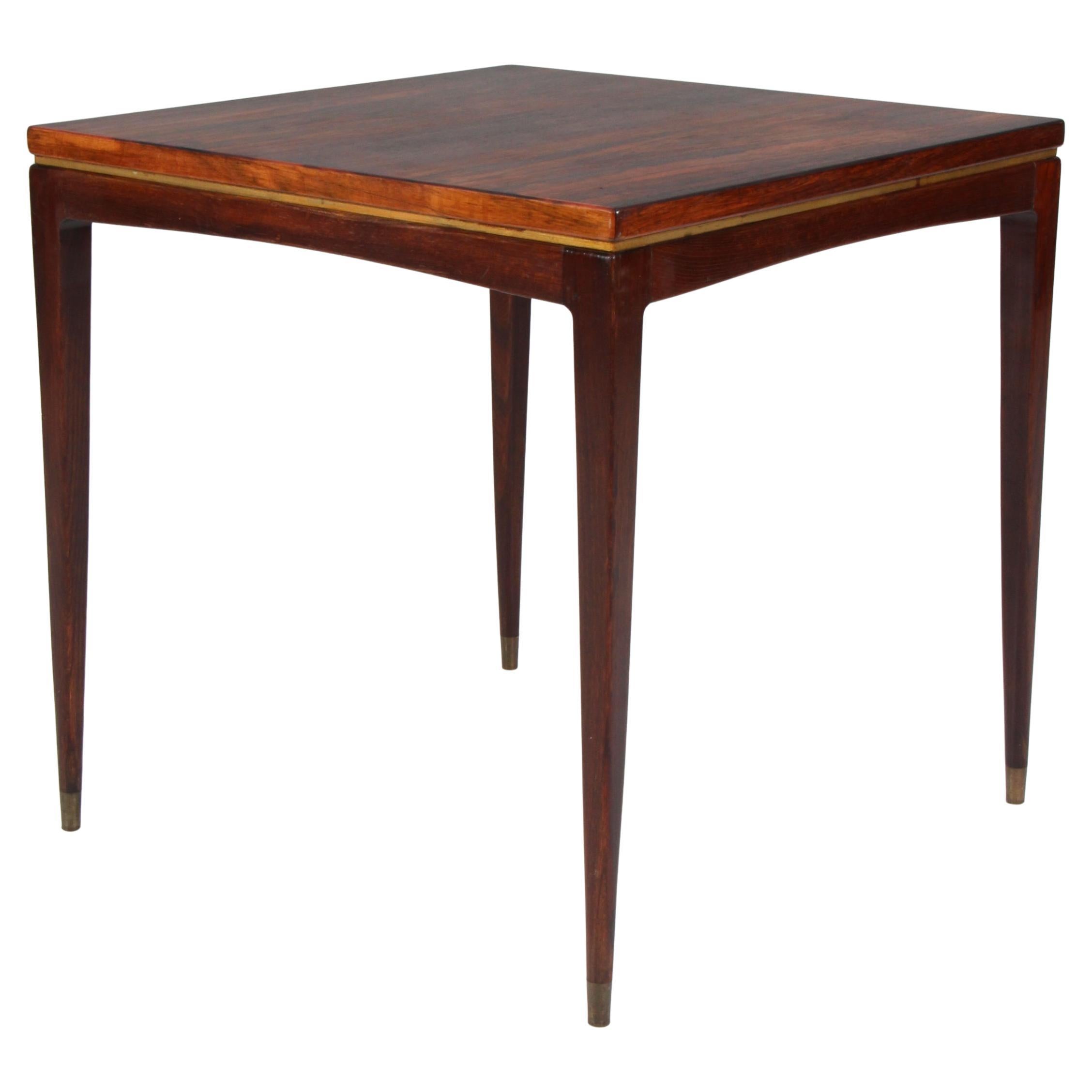 Ernst Kühn, table d'appoint en bois de rose, années 1940 en vente