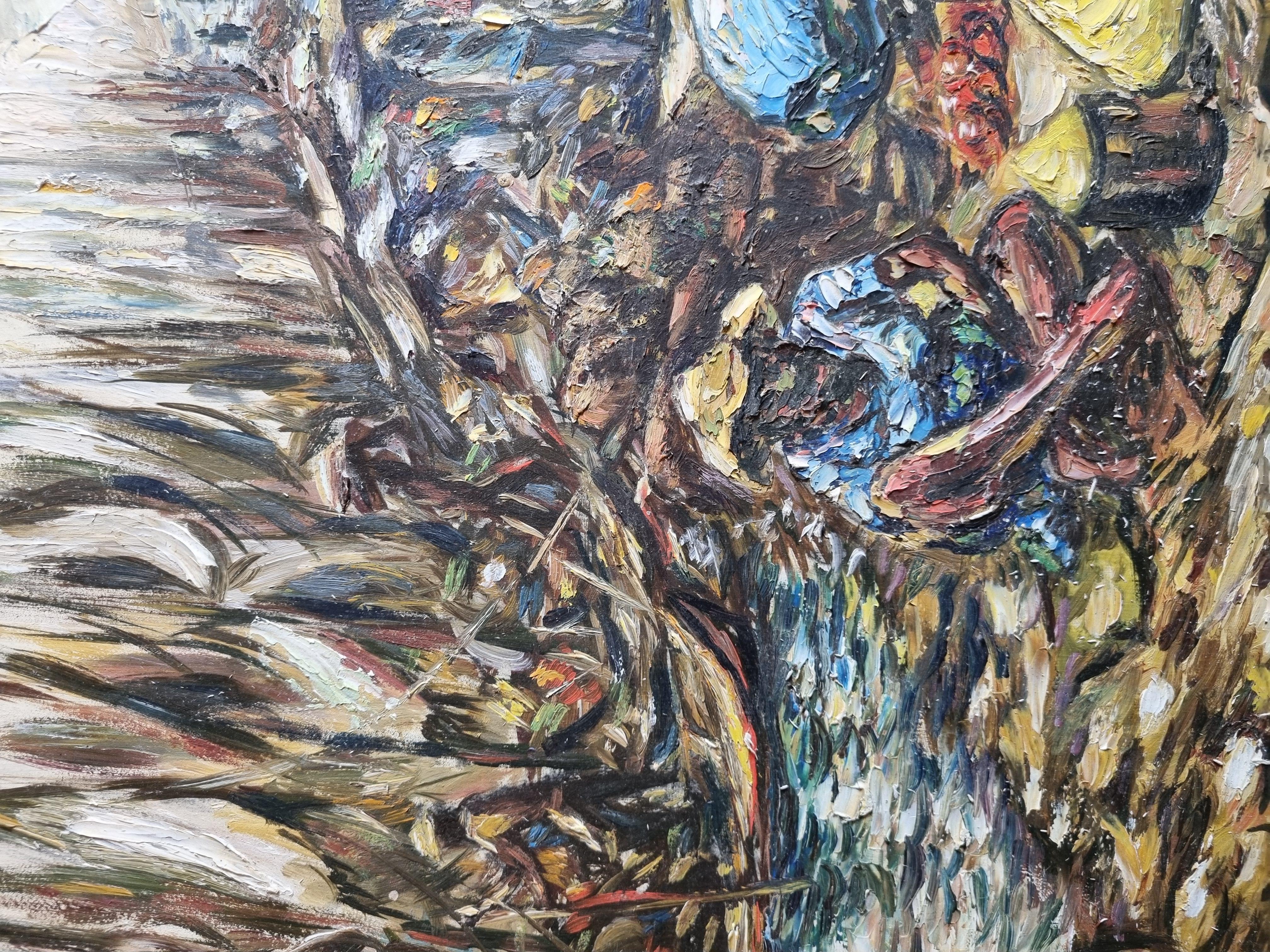 Ernst Louizor ( 1938-2011 ) óleo sobre tabla en venta 3
