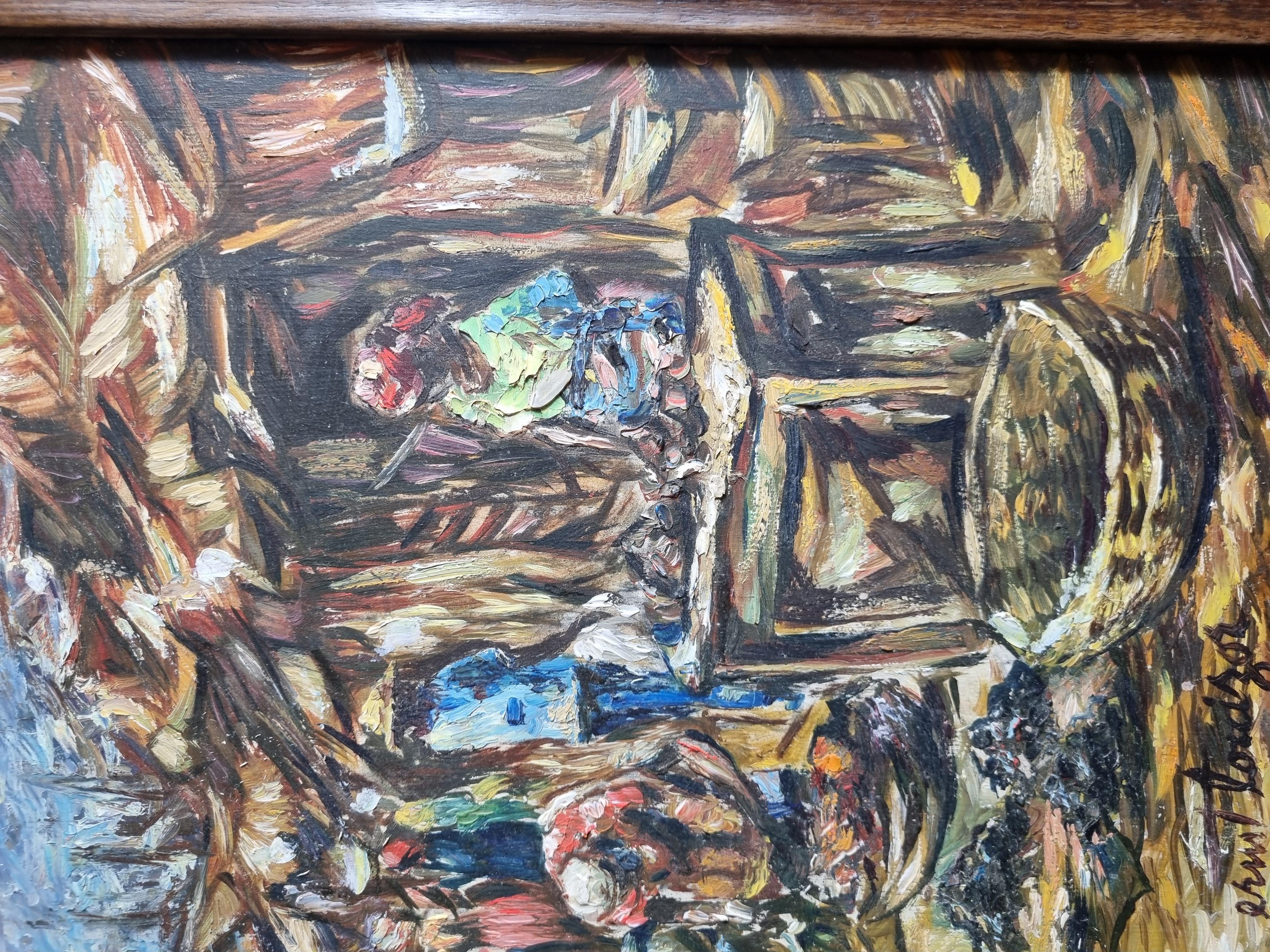 Ernst Louizor ( 1938-2011 ) óleo sobre tabla en venta 4