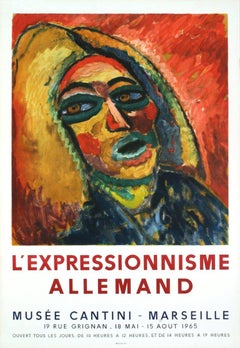 Vintage 1965 Ernst-Ludwig Kirchner 'L'Expressionnisme Allemand' 