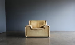 Ernst Lthy „"Sitting Bull"" Loungesessel und Ottomane für De Sede, 1982