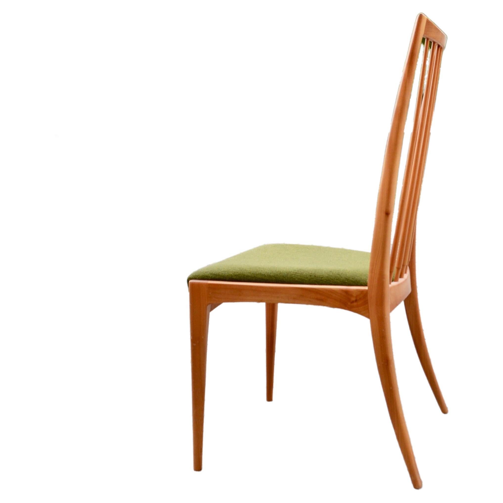 Ernst Martin Dettinger German Mid Century Dining Chair Lucas Schnaidt Set of 4 For Sale
