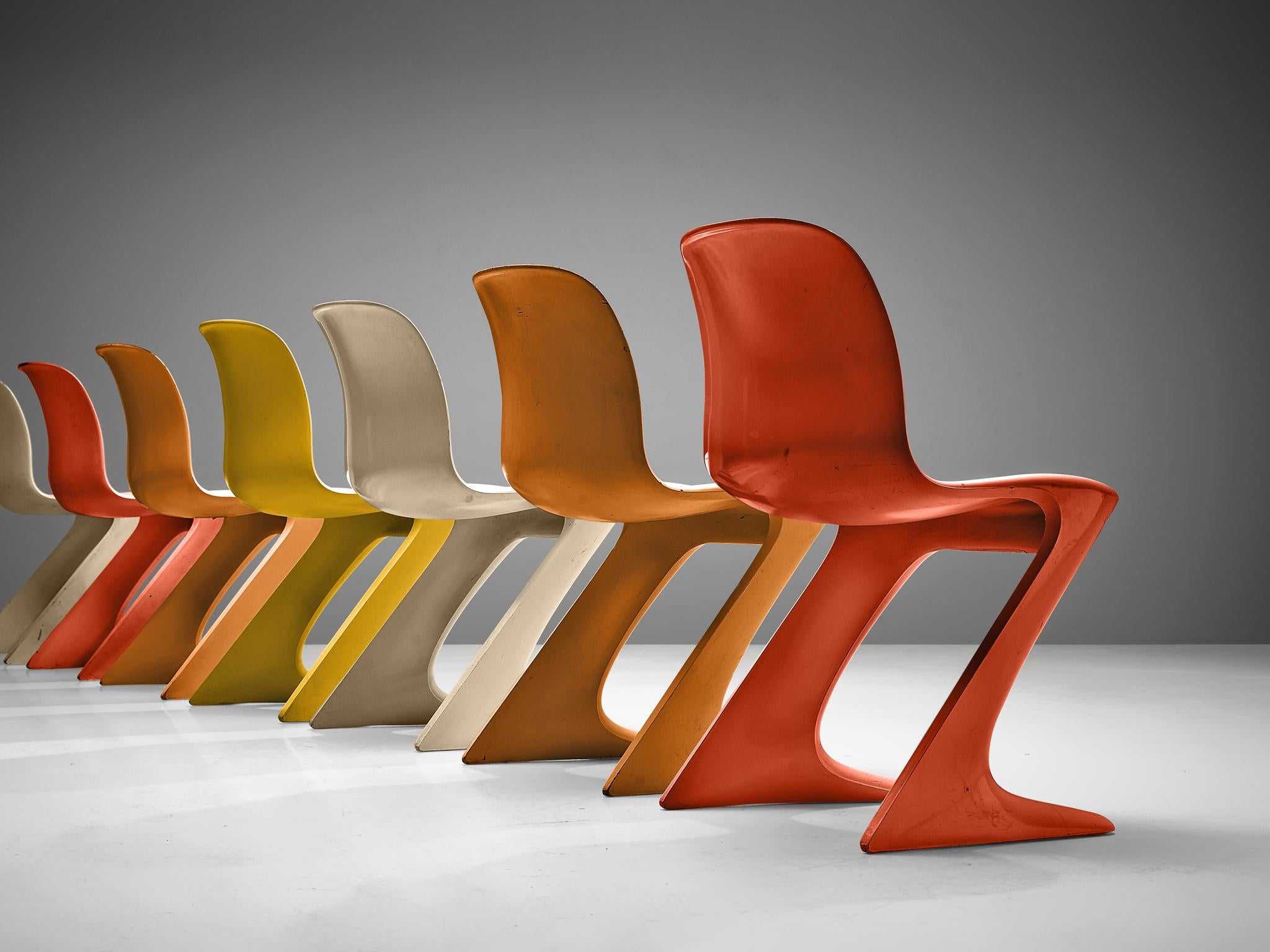 gold chair in a shape of kangaroo