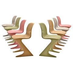 Ernst Moeckl Colorful Kangaroo Chairs 