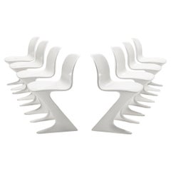 Used Ernst Moeckl Set of Eight 'Kangaroo' Chairs 