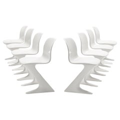 Ernst Moeckl Set of Eight 'Kangaroo' Chairs