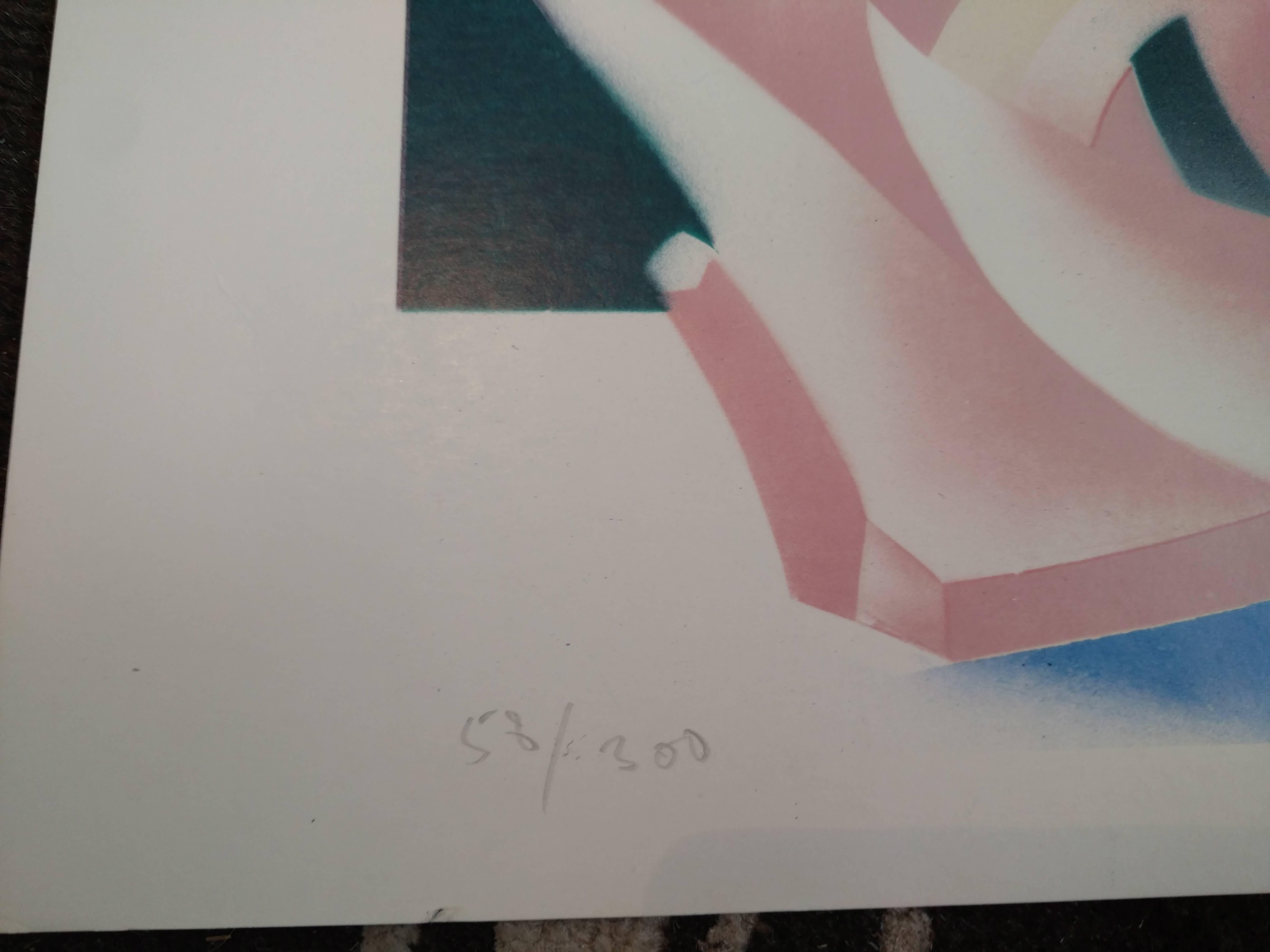 Lithograph Screenprint Male Heroic Figures - Black Figurative Print by Ernst Neizvestny