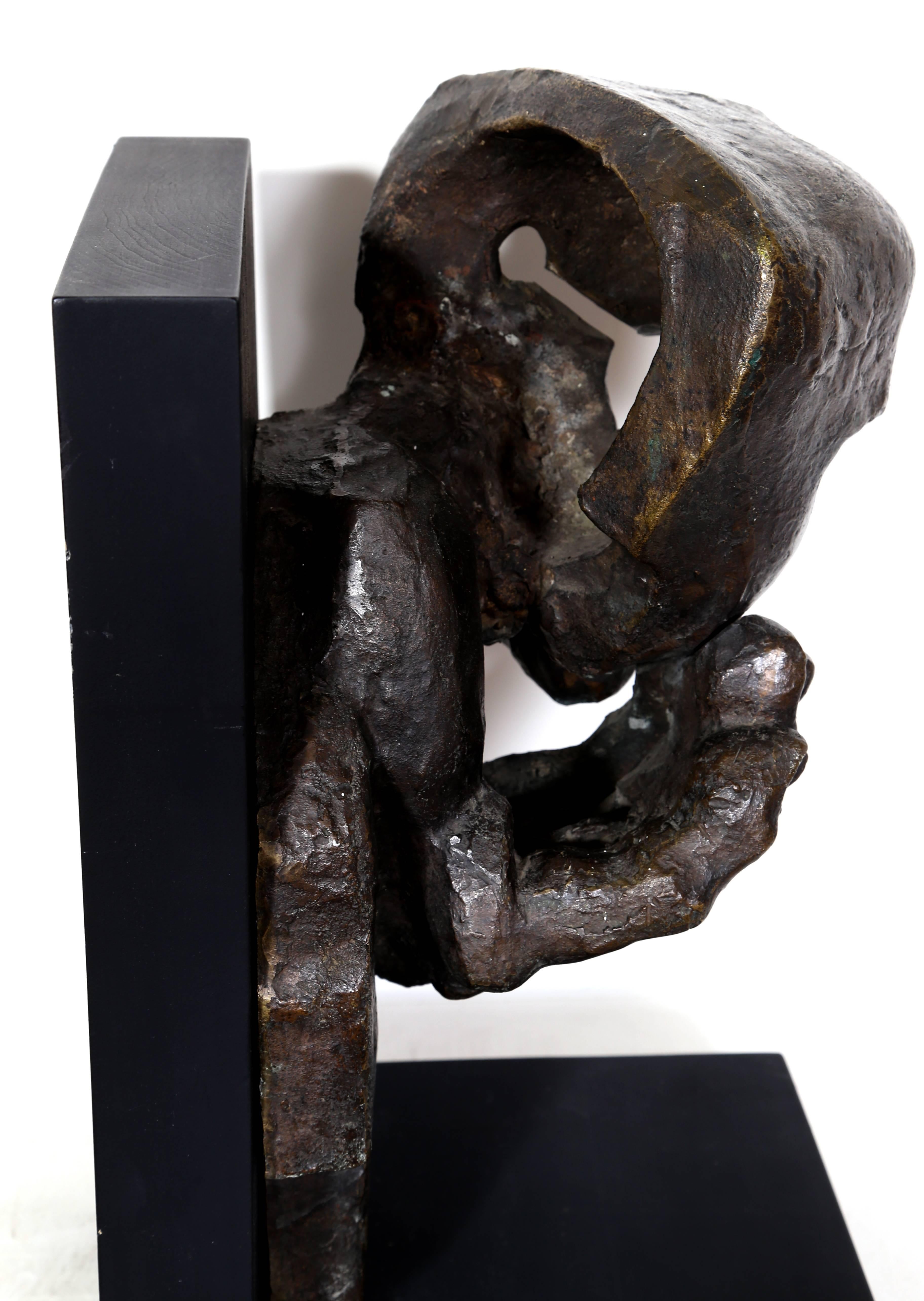 Monument in Honor of Dead, Bronze Sculpture by Neizvestny For Sale 2