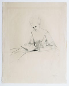 Reading Woman - German Impressionism Woman