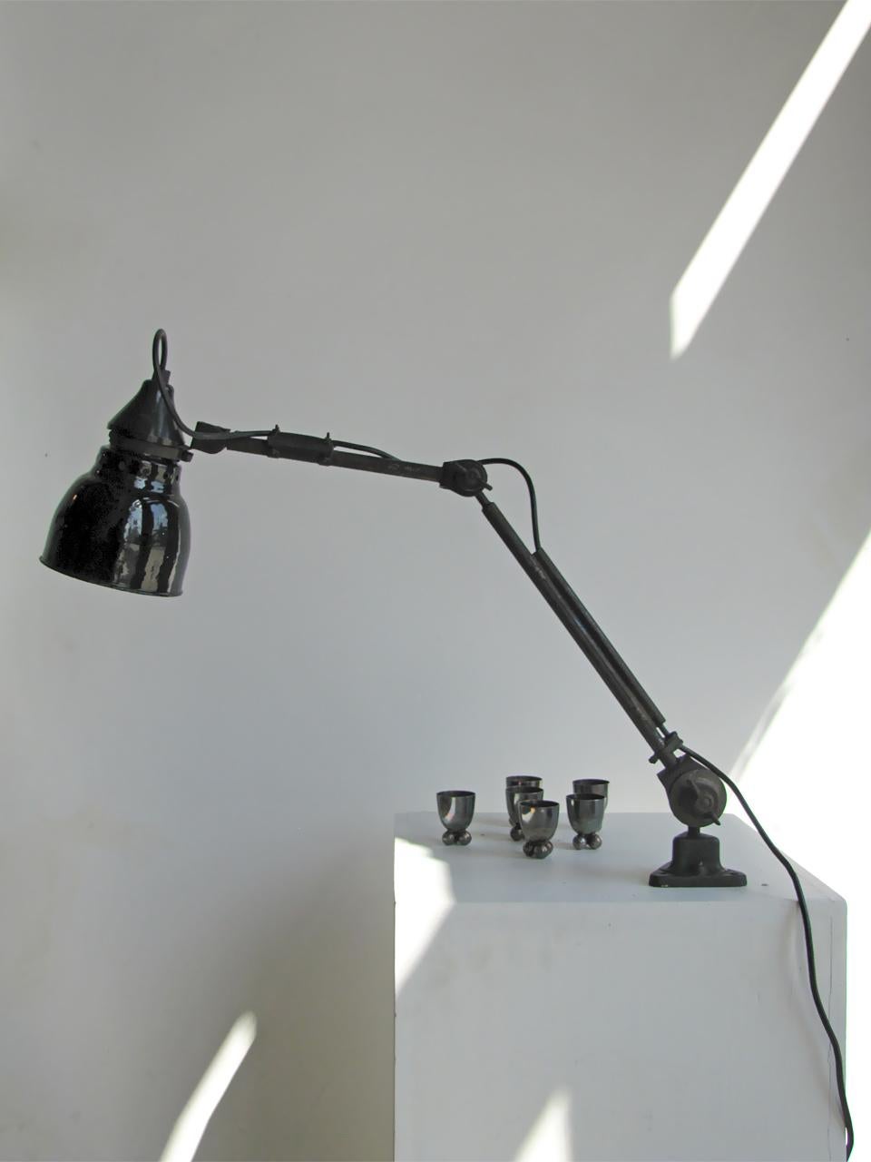 Bauhaus Ernst Rademacher lampe à pampilles, 1930 en vente