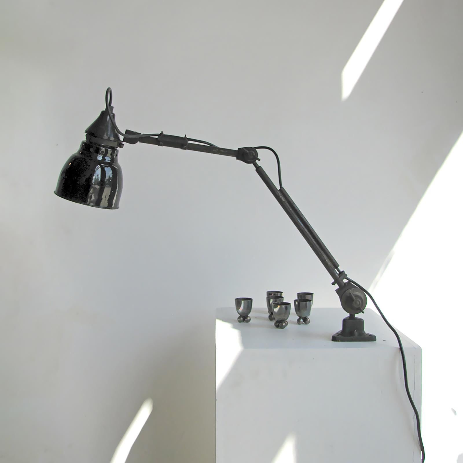 Bauhaus Lampada da tavolo di Ernst Rademacher, 1930 in vendita