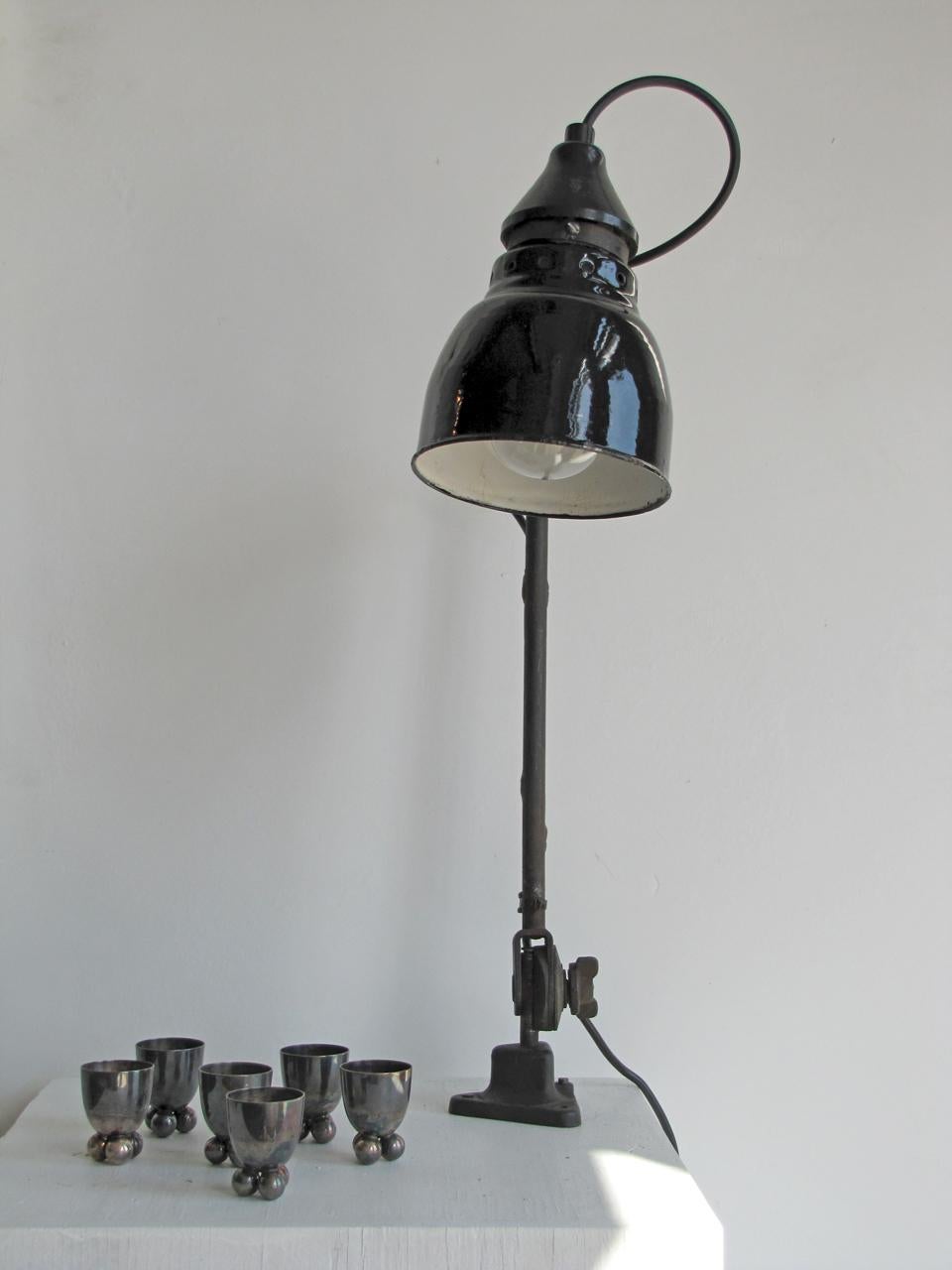 Allemand Ernst Rademacher lampe à pampilles, 1930 en vente