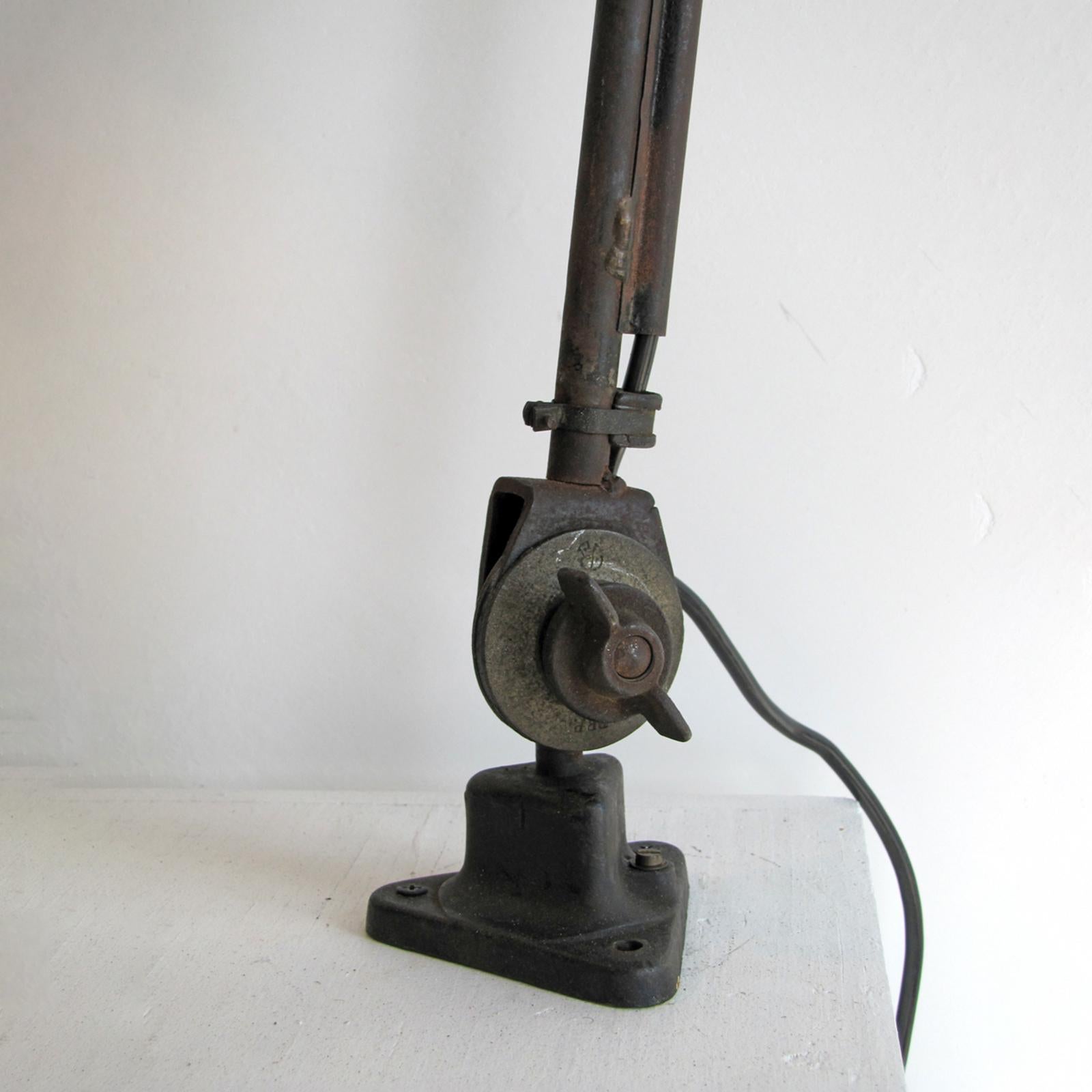 Metallo Lampada da tavolo di Ernst Rademacher, 1930 in vendita