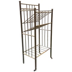 Ernst Rockhausen & Sohne German Bauhaus Brass Stand