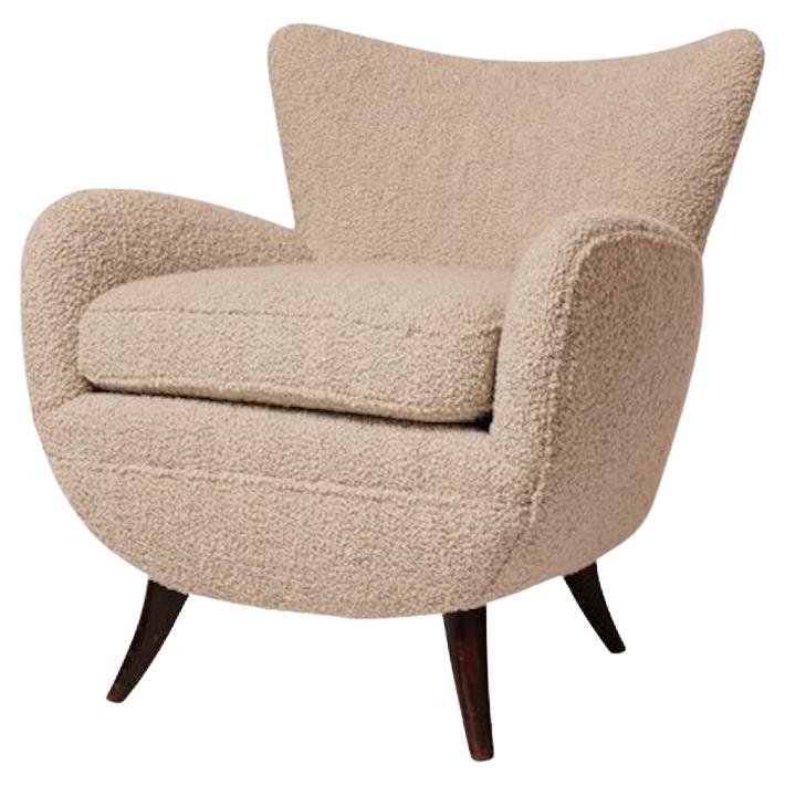 Ernst Schwadron Boucle Lounge Chair
