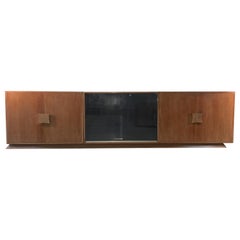 Ernst Schwadron Cerused Triple Cabinet