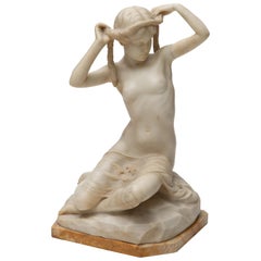 Ernst Seger:: Fille nue avec bandeau pour cheveux:: c.1915-1925