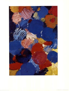 Ekstatisches Blau  -  Ernst Wilhelm Nay