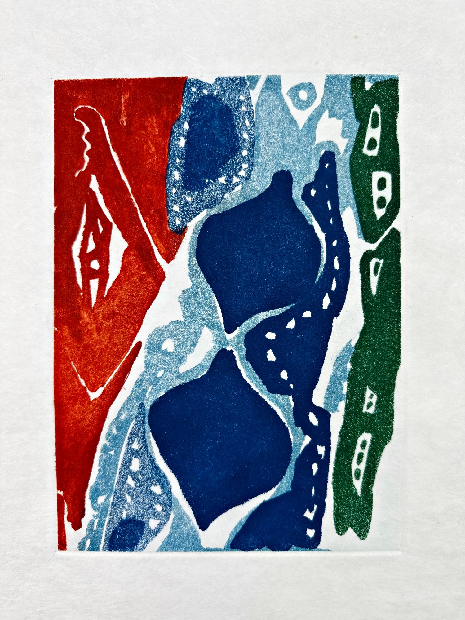 Ernst Wilhelm Nay
Berlin 1902 - 1968 Cologne

Untitled, 1966

Original aquatint etching
Printed by George Visat, Paris
Sheet size: 34.3 x 28.5 cm
Printed as a New Year's greeting by the Wolfgang Ketterer Gallery

Viewing and collection possible by