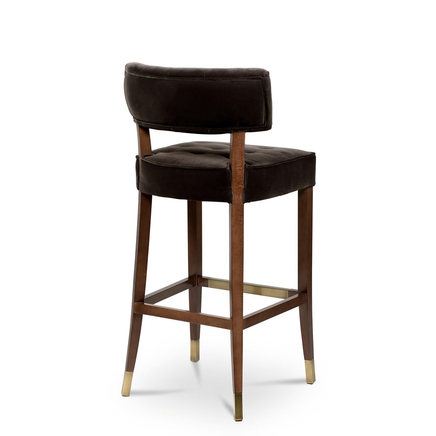 Hand-Crafted Erny Bar Stool For Sale