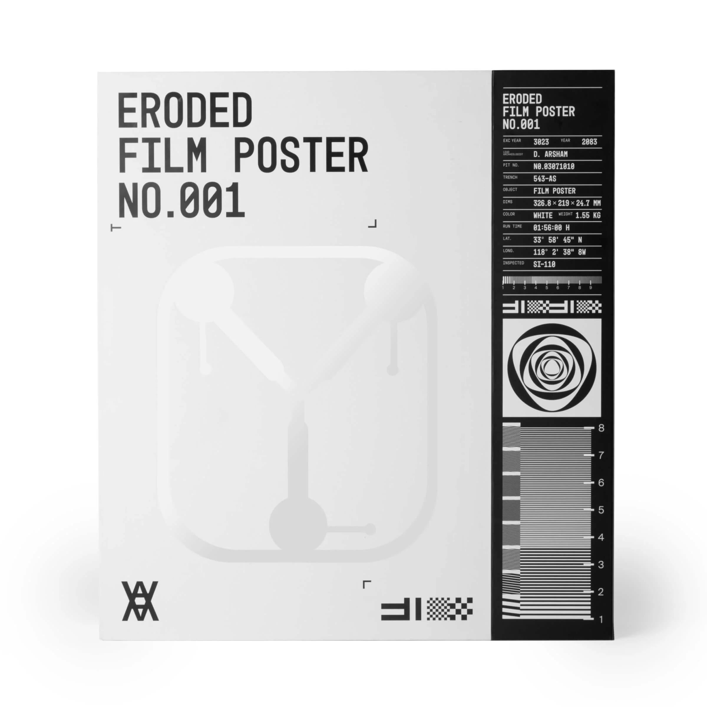 Escultura erosionada de cartel de película - Regreso al futuro de Daniel Arsham en venta 1