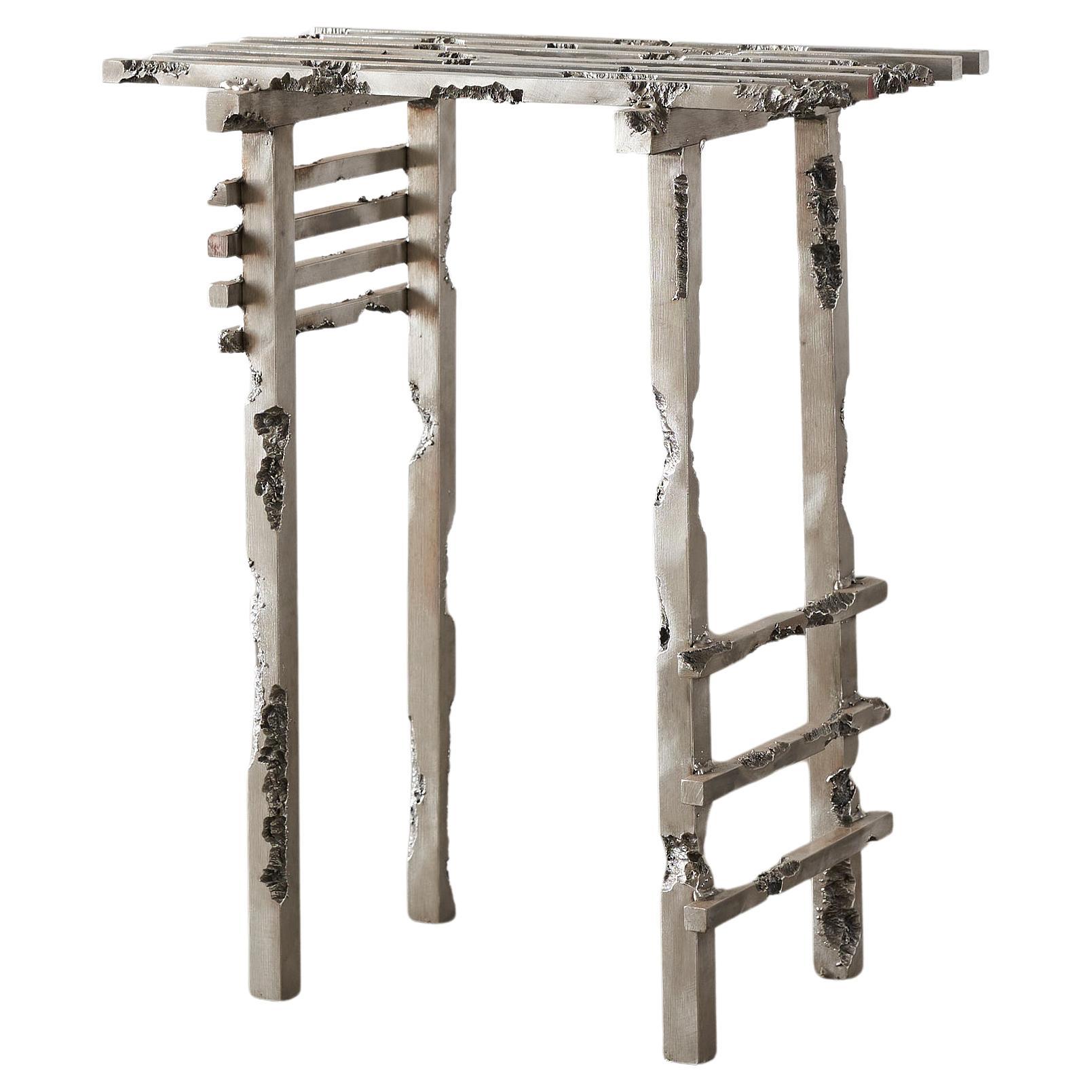 Eroded Side Table by Michael Gittings