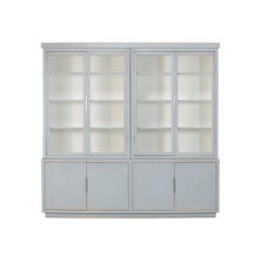 Eros Blue Display Bookcase