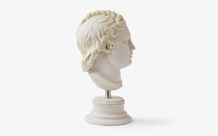 Eros Bust Statue Made with Compressed Marble Powder / Istanbul Museum