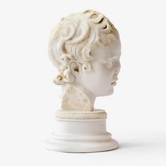 Busto de Eros nº II Estatua hecha con polvo de mármol comprimido / Museo de Estambul