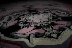 Tappeto Eros, annodato a mano in lana e seta 100 Kpi, Sofie Lachaert & Luc d'Hanis