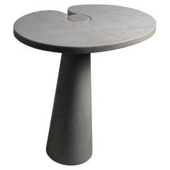 Eros Carrara Marble Side Table by Angelo Mangiarotti for Skipper 70s