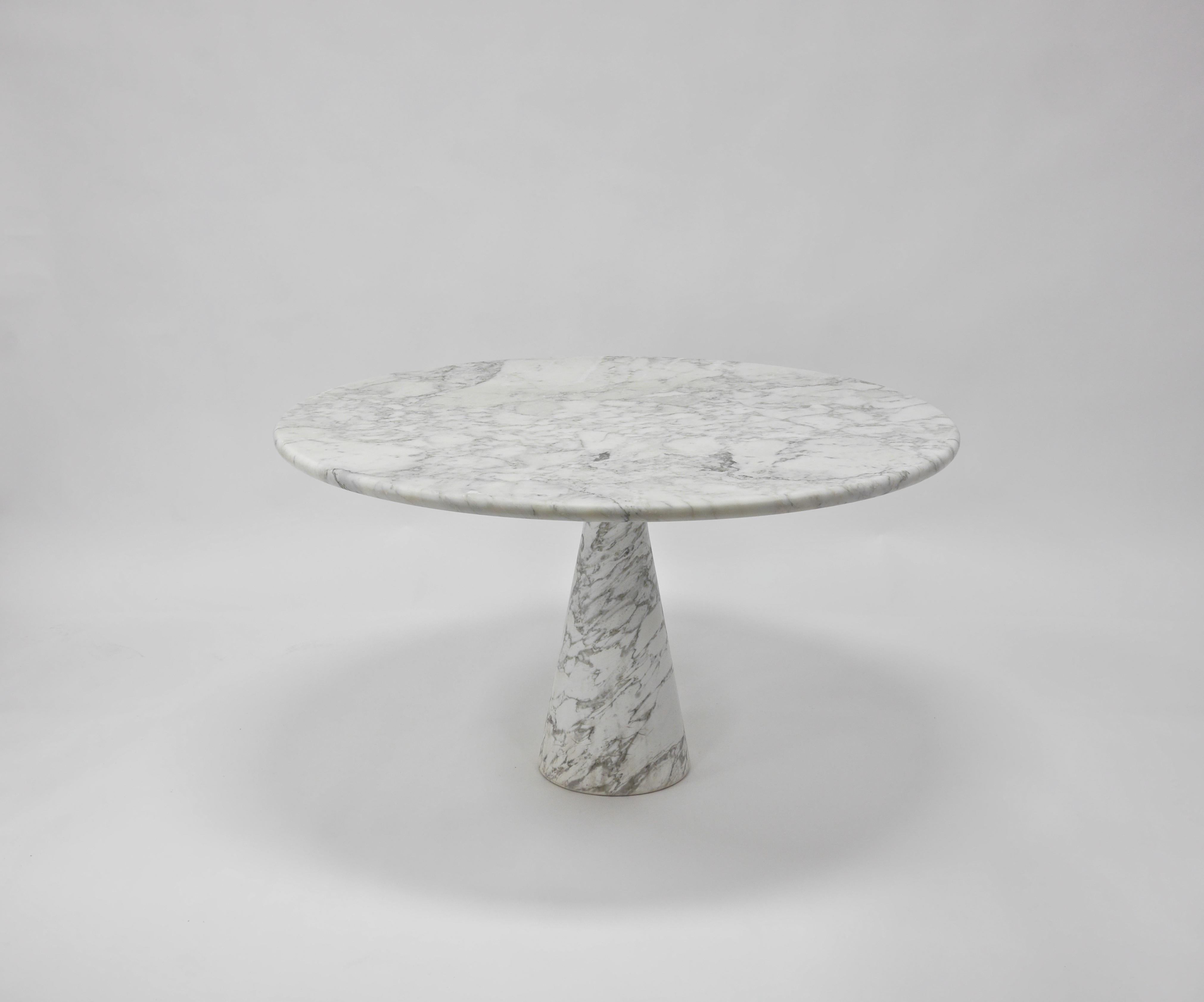 Eros Collection Marble Dining Table by Angelo Mangiarotti For Sale 2