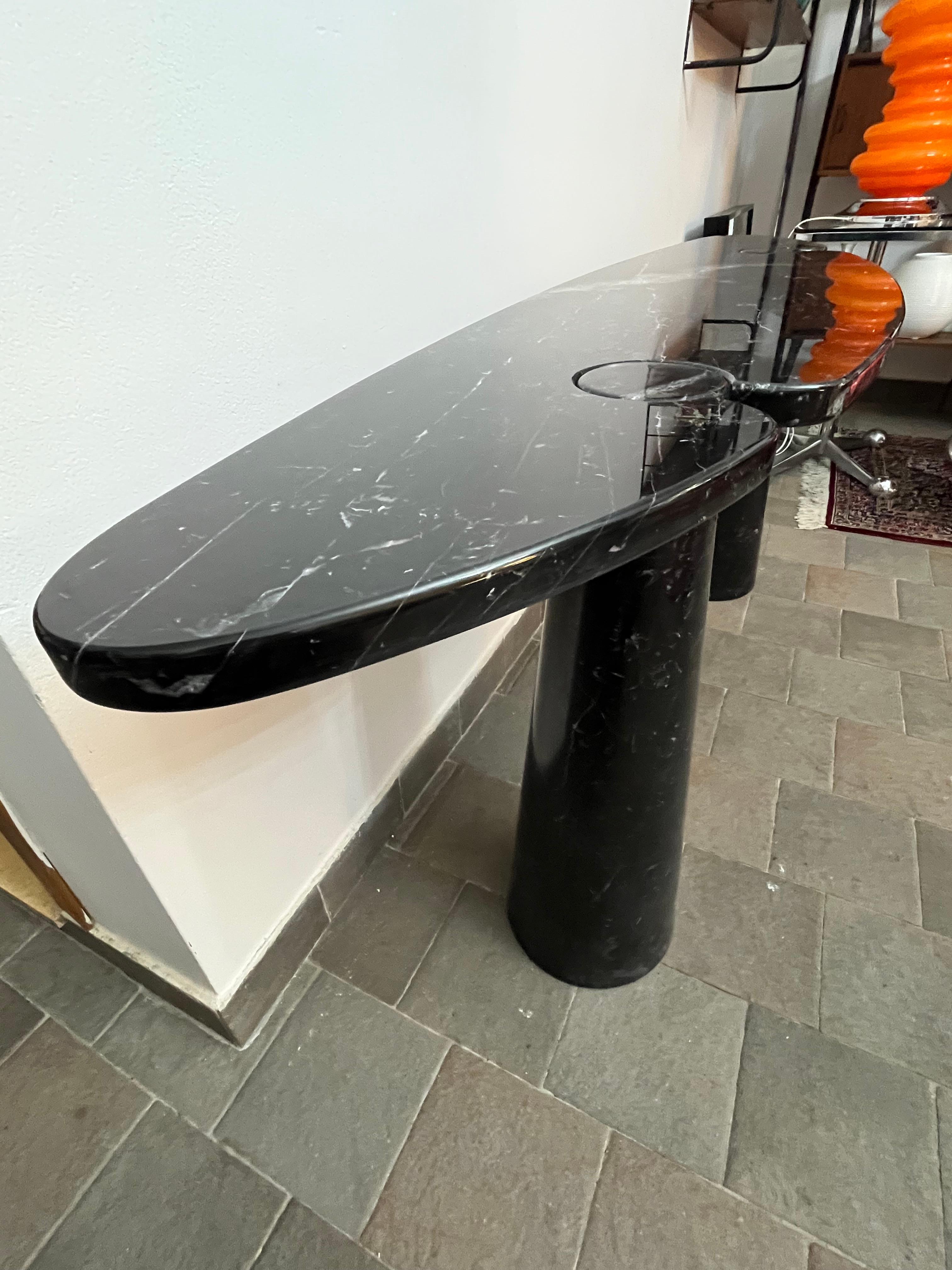 Console Eros noire Angelo Mangiarotti pour Skipper, 1971 en vente 6